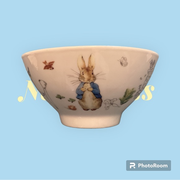 Beatrix Potter Peter Rabbit child’s bowl and plate. - Picture 6 of 8